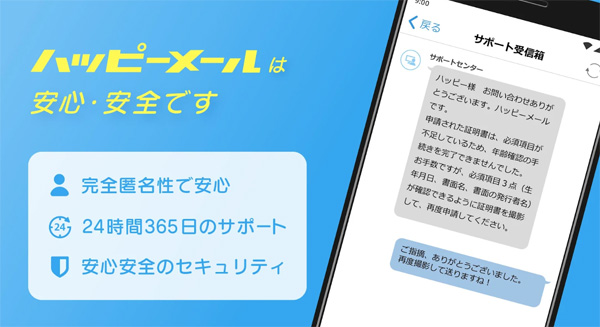 ハッピーメールはこんな人におすすめのアプリ